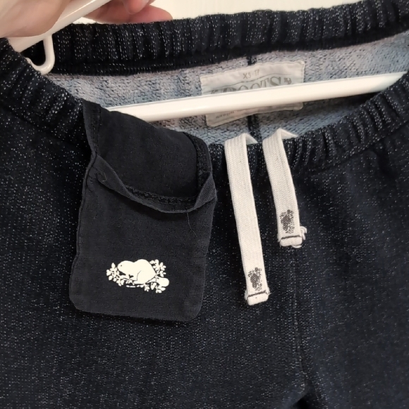 Roots Dark Blue Womens Sweatpants - Picture 6 of 6